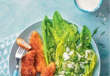 Knusper-Nuggets mit knackigem Salat