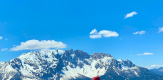 Freude am Wandern und den Alpen